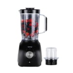 600W 2 in 1 Food Jug Blender 1.5L Jar & 0.3L Mini Coffee Spice Mill Ice Crushing