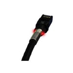 PatchSee Patchsee pk-pci6-dpu-66 câble de réseau noir 20 m cat6a u/utp (utp)