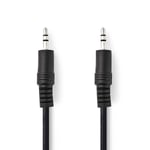 Nedis câble audio stéréo jack 3.5 mm M/M (5 mètres)