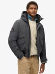 Superdry City Padded Bomber Jacket, Ebony