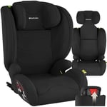 tectake® Siège auto bébé enfant dès 15 mois Siege auto bebe avec Fixation Isofix, Harnais 5 points Voiture enfant Sécurité enfant siege auto isofix groupe 2 3 Sièges auto Siege auto 3 ans