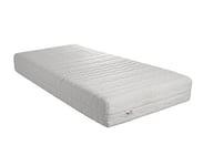 Provence Literie Matelas Mars 4 cm de Mémoire de Forme + Alèse 90x190 Hauteur 21,5 cm Soutien Ferme + Oreiller Visco - Spécial Sommier Electrique - Déhoussable Housse Tissu avec Aloe Vera Lavable