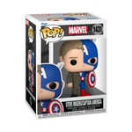 Funko Pop! Marvel: Split - Captain America A/Steve R - Marvel Comics - Collectab