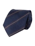 Portia 1924 Regimental Silk Tie Grå