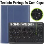 (Tab A 10.1 2019portugalilainen näppäimistö) Suojakuori Samsung Galaxy Tab A8 10.5 A7 10.4 Keyboard Case Tab A 10.1 2019 Kansi venäjä espanja englanti arabialainen näppäimistö Funda