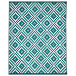 Tapis extérieur BAHAMAS bleu canard 270 x 470 CM