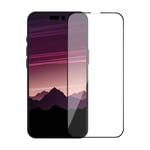 Dacota Platinum iPhone 14 Pro Tiger Glass 3D panssarilasi, musta