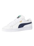 PumaBasket Classic Leather Trainers - White/Peacoat