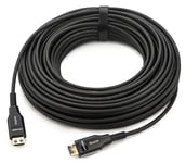 KRAMER CLS-AOCH/60F-197 - HDMI(M) to HDMI(M)  Active Optical 4K Cable  Low Smoke & Hal. Free  60 0m