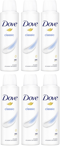 Dove Classic Anti-Perspirant Deodorant 48Hr Protection Spray 6 x 150ml