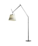 Artemide - Tolomeo Mega Gulvlampe Ø360 Pergament/Svart