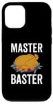 Coque pour iPhone 15 Pro Master Baster Funny Thanksgiving Dinde Food Family