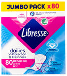 Libresse Truseinnlegg Regular 80stk