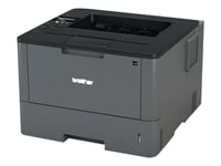 Brother Hl-L5100dn - Skrivare - Svartvit - Duplex - Laser - A4/Legal - 1200 X 1200 Dpi - Upp Till 40 Sidor/Minut - Kapacitet: 300 Ark - Usb 2.0, Lan - Med Brother Print Airbag For 200000 Pages