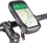 ROTTO Bike Phone Holder Waterproof Bicycle Mobile Mount Cycle XL, Black 