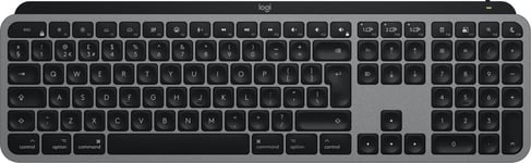 Logitech MX KEYS S FOR MAC SPACE GREY - UK - EMEA 28-935 WRLS