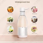 Portable USB Rechargeable Electric Juicer Blender Fruit Mixer Shaker Bottle 1PC