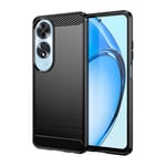 Oppo A60 4G      Carbon Fibre Case    [Black]