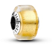 Pandora Moments Golden Mini Murano Glass Charm Sterling silver berlock 793353C00