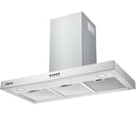 Ciarra - Hotte murale box CDHBOX90X - 90 cm - inox