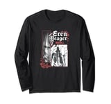 Attack on Titan Epic Titan Eren Yeager Manga Big Portrait Long Sleeve T-Shirt