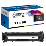 PREMIUM CARTOUCHE - x1 Toner - EP716 BK (CB540) (Noir) - Compatible pour Canon LBP 5050 n 5050 I-Sensys LBP-5050 n LBP-5050 MF 8050