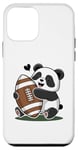 Coque pour iPhone 12 mini Panda Football Joueur Footballeur Sports