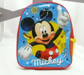 Disney sac à dos Mickey bleu et rouge 31 x 25 x 10 cm env dès 3ans