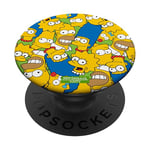 The Simpsons Homer Marge Bart Lisa Maggie Print PopSockets Adhesive PopGrip