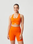 Björn Borg Performance Low Seamless Bra Orange, ML