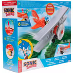 Sonic The Hedgehog 2.5" Tornado Biplane Playset - Brand New