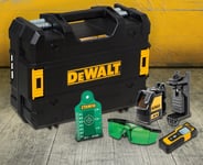 DEWALT DW0887100-1 Krysslaser grønn og laseravstandsmåler, 30 m