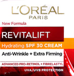 L'oreal Paris Revitalift Pro Retinol Day Cream 50 Ml, SPF 30, Face Anti Wrinkle