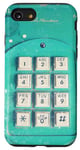 Coque pour iPhone SE (2020) / 7 / 8 Téléphone rétro années 80/90 Turquoise Old School Nostalgie