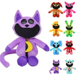 11,8 tum Smiling Critters-serie figur plyschleksak rolig tecknad film mjuk stoppad docka Catnap barn julklapp födelsedagspresenter (FMY) Cat