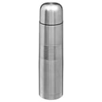 Bouteille Isotherme Inox "Crénelé" 1L Argent