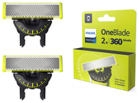 Philips OneBlade Replacement Blades for Face 2 Pack QP420/50 male