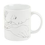 Könitz Tasse en porcelaine, Porcelaine, Blanc., 11.5 x 8.2 x 9.4 cm