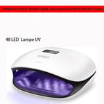 Lampe UV LED professionnelle 48W pour séchage rapide des ongles - WEEYIN