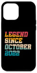 iPhone 12 Pro Max 2 Year Old Legend Since October 2022 Vintage 2nd Birthday Case