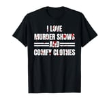 Best Murder Show Art For Men Women Morbid Spy Investigator T-Shirt