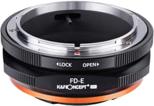 Bague d'adaptation Compatible avec Utiliser Objectifs Canon FD FL sur Appareils Photo Sony E Nex M13105 FD-NEX Pro