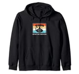 Retro Rotary Dial Nostalgia Dial Phone Zip Hoodie