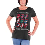 The Rolling Stones Womens/Ladies Voodoo Lounge Tongue T-Shirt - M