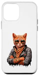 Coque pour iPhone 12 mini Orange Bengale Chat Voyou Chat Gangster Chat Gangster Life