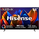 TV QLED Hisense 58E7NQ58" 4K Ultra HD 2024