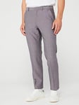 BOSS Leon Mix &amp; Match Suit Trousers - Grey, Grey, Size 46=Uk30In, Men