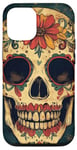 iPhone 12/12 Pro Skull Mexican Sugar Skull art Sugar skull Floral Case