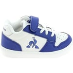 Baskets enfant Le Coq Sportif  Breakpoint BB Blanc Bleu