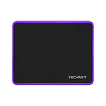 TECKNET Tapis de Souris,21 * 27 * 0.3cm Tapis de Souris Gamer Mousepad avec Base en Caoutchouc Imperméable et Antidérapante pour PC Bureau, Travail, Jeux, Ordinateur Portable, Ordinateur, Maison